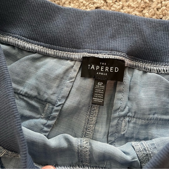 White House Black Market Mid-Rise Silky Soft Denim Tapered Ankle Jeans - Picture 6 of 7